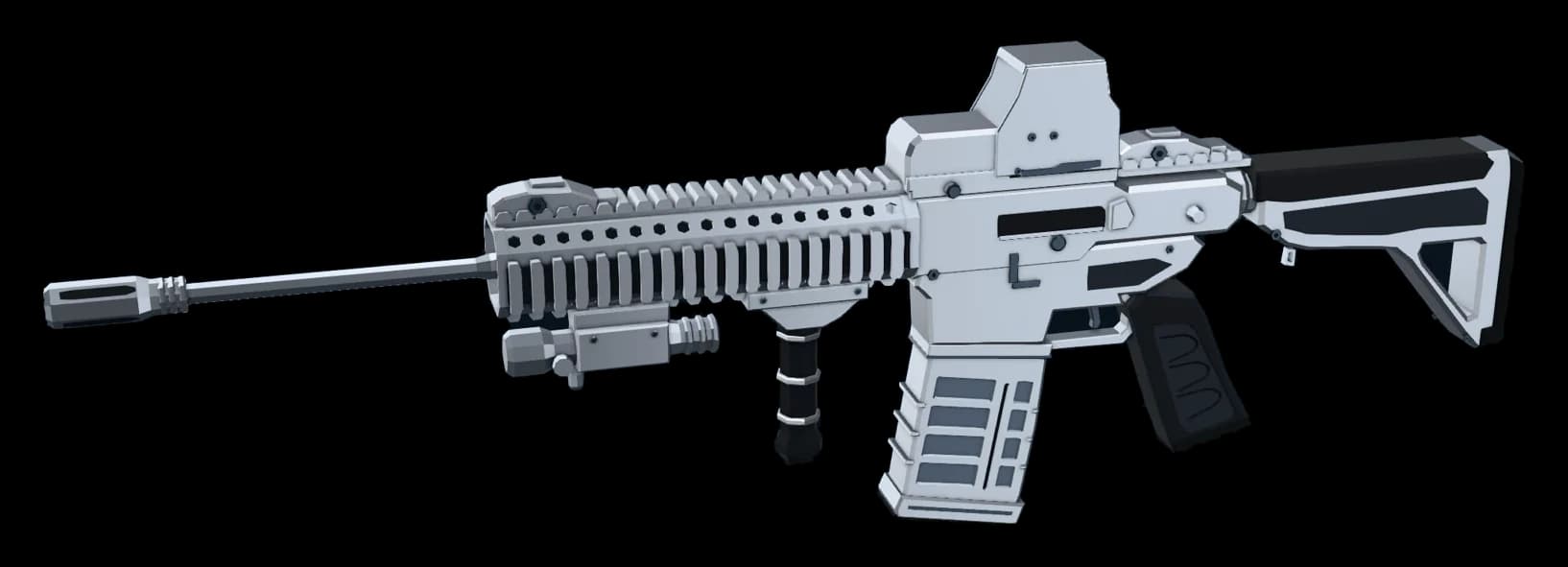 BLACKPOINT assault rifle, Silver Edition