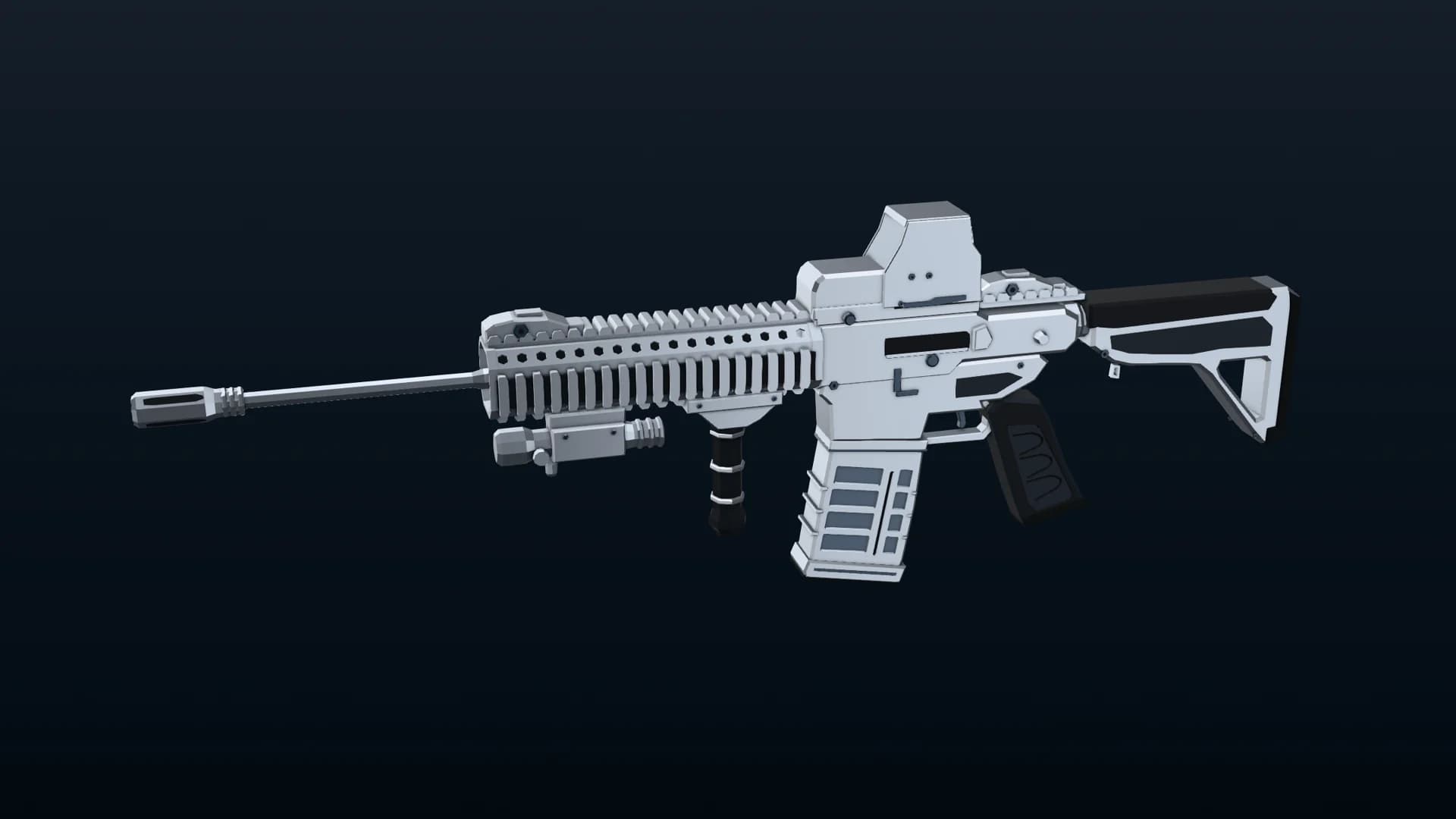 Fusil d'assaut BLACKPOINT, édition Silver